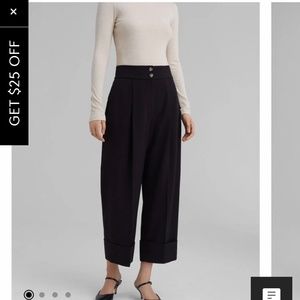 Sz 00 Club Monaco Pleated High Rise Pants